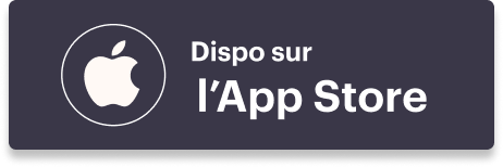 Disponible sur l'App Store